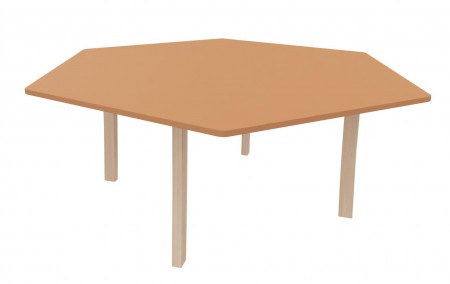 table hexagonale Ø160 k’briol